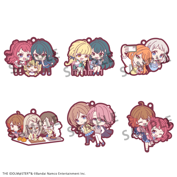 MegaHouse Rubber Mascot Buddycolle Gakuen IDOLM@STER | 4535123841644