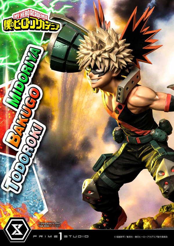 Prime 1 Studio Ultimate Premium Masterline My Hero Academia Midoriya, Bakugo & Todoroki | 4582535945798