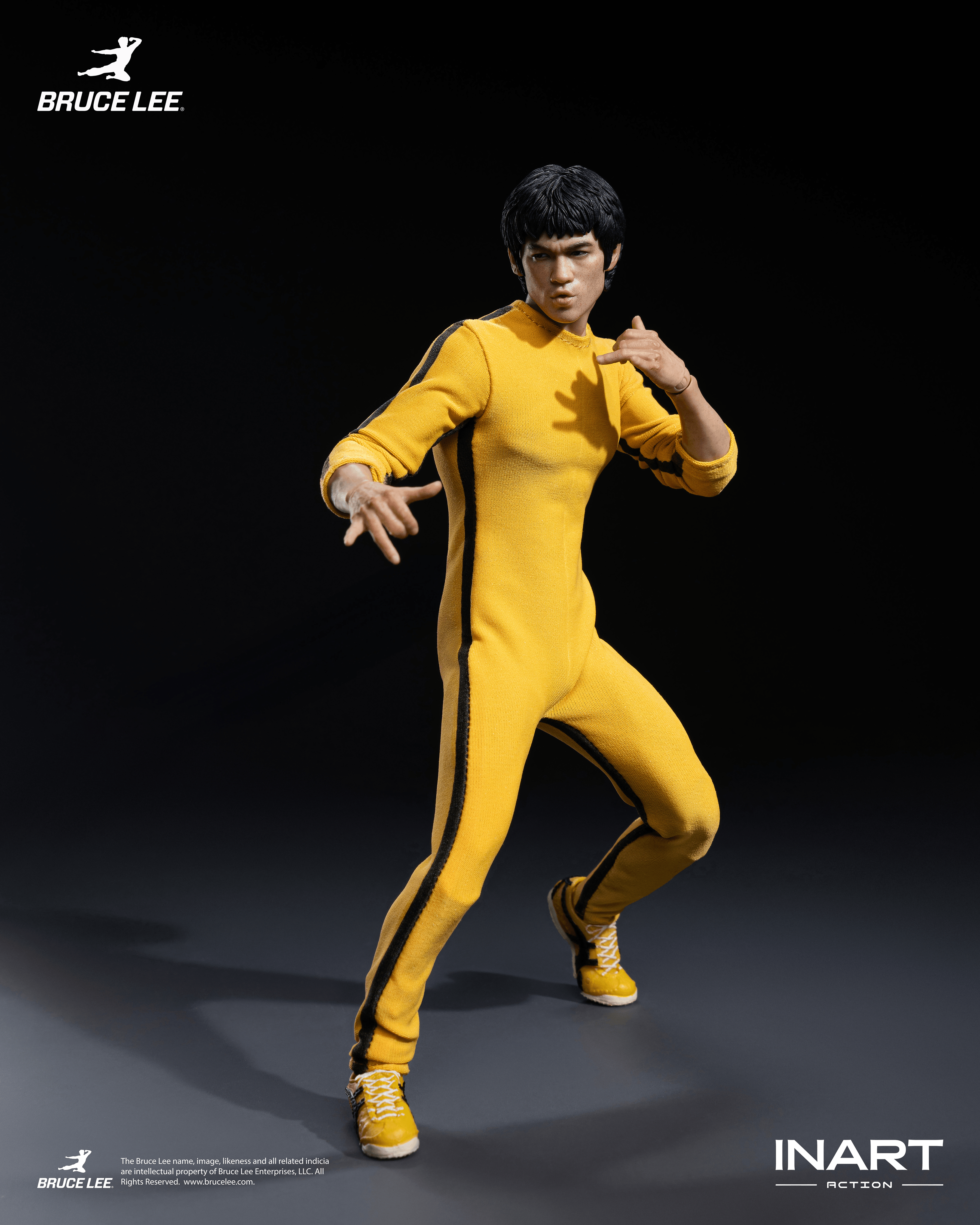 INART - Bruce Lee (Yellow Jumpsuit) 1/12 Collectible Figure