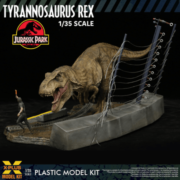 1/35 Scale Plastic Model Kit Jurassic Park Tyrannosaurus rex | 4532149026178