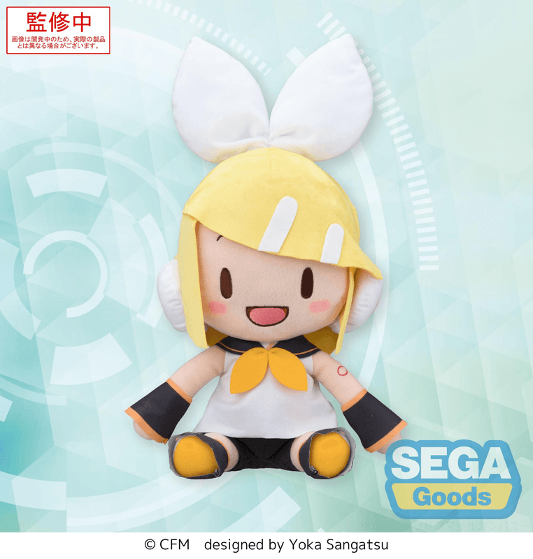 SEGA fuwa petit Hatsune Miku Series MEJ Plush Kagamine Rin (Rerelease) | 4582733457970