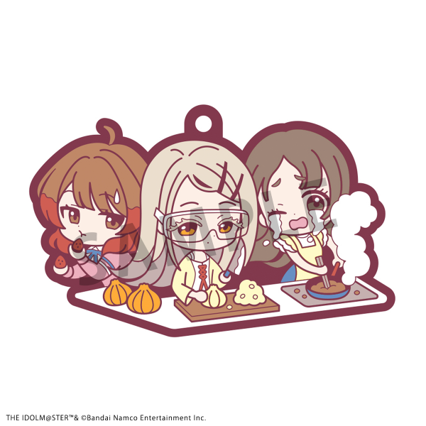MegaHouse Rubber Mascot Buddycolle Gakuen IDOLM@STER | 4535123841644