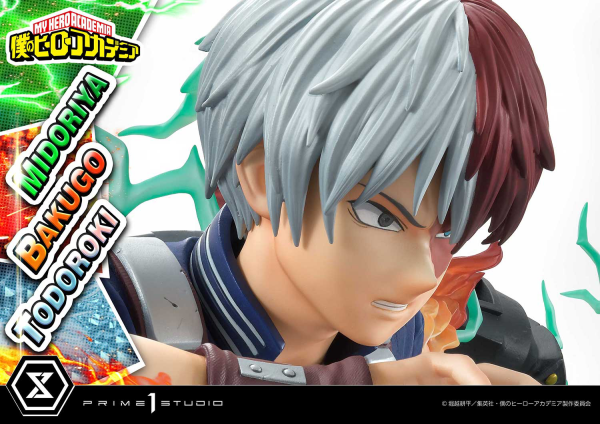 Prime 1 Studio Ultimate Premium Masterline My Hero Academia Midoriya, Bakugo & Todoroki Deluxe Version | 4582535945804