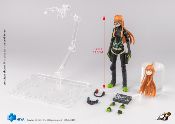 HIYA TOYS Exquisite Basic Series 1/12 Scale 5 Inch Persona 5 Royal Oracle Action Figure(6957534204333)