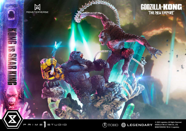 Prime 1 Studio Ultimate Diorama Masterline Godzilla x Kong: The New Empire (Film) Kong vs Skar King Bonus Version | 4582647121707