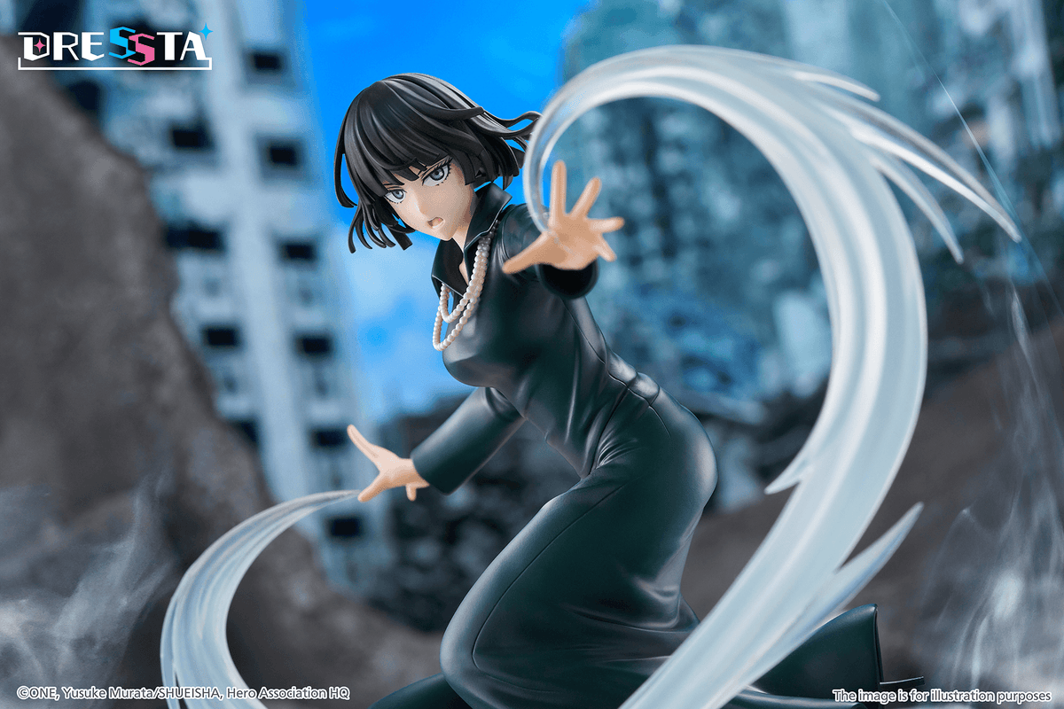 One-Punch Man DRESSTA Statue Figure - Hellish Blizzard