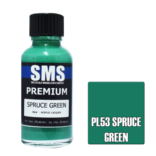 The Scale Modellers Supply (SMS) Premium SPRUCE GREEN 30ml | 707959821341