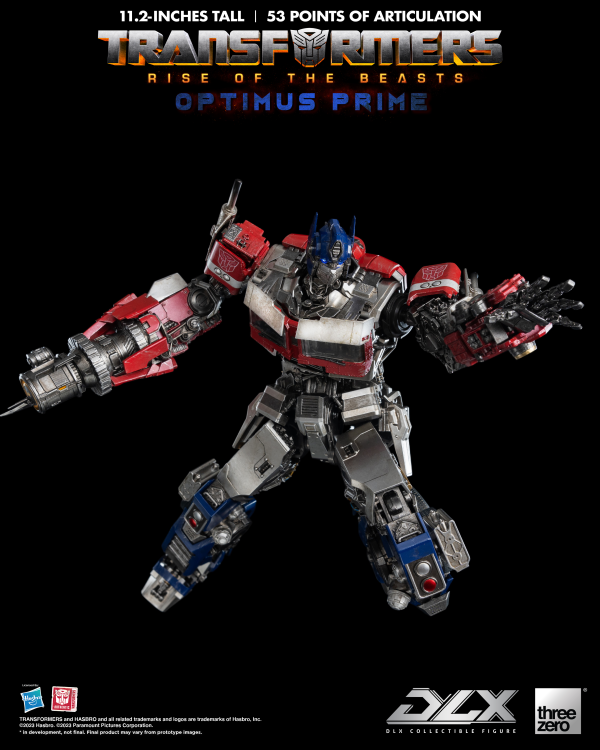 Three Zero Transformers: Rise of the Beasts - DLX Optimus Prime | 4895250807334