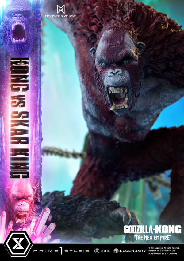 Prime 1 Studio Ultimate Diorama Masterline Godzilla x Kong: The New Empire (Film) Kong vs Skar King | 4582647121691