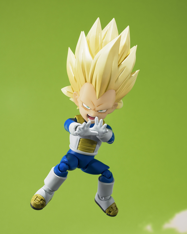 (P-Bandai Exclusive) TAMASHII NATIONS SUPER SAIYAN 3 VEGETA (MINI) "DRAGON BALL DAIMA", TAMASHII NATIONS S.H.Figuarts | 4573102673480