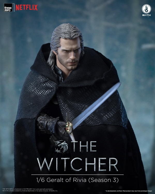 Three Zero The Witcher - 1/6 Geralt of Rivia (Season 3) | 4895250809758