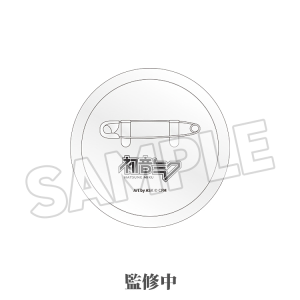 GOOD SMILE COMPANY Hatsune Miku Pinback Button: Meihua Sannong Ver.(4571697181359)(4571697181359)
