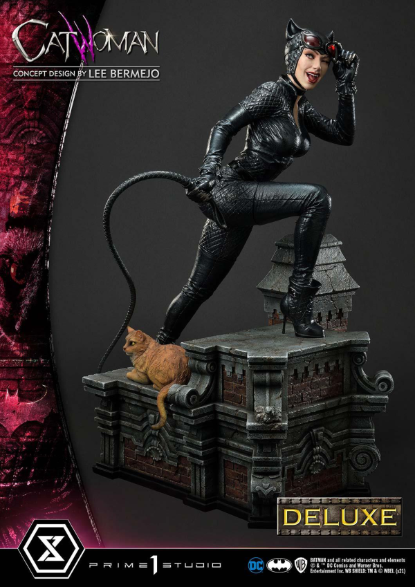 Prime 1 Studio Museum Masterline Batman (Comics) Catwoman (Concept Design by Lee Bermejo) DX Bonus Version(4580708038285)