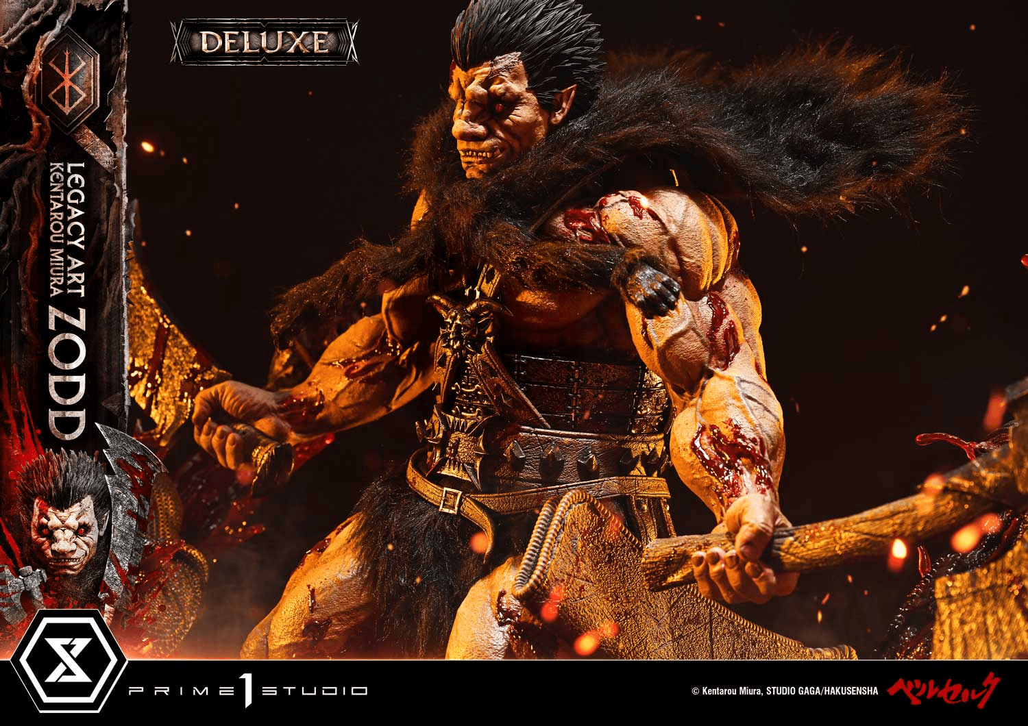 Legacy Art "Kentarou Miura" Berserk Zodd Deluxe Version