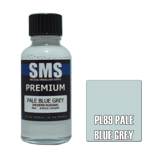 The Scale Modellers Supply (SMS) Premium PALE BLUE GREY (MODERN RUSSIAN) 30ml | 707959822461