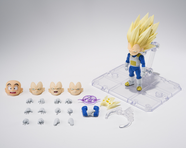 (P-Bandai Exclusive) TAMASHII NATIONS SUPER SAIYAN 3 VEGETA (MINI) "DRAGON BALL DAIMA", TAMASHII NATIONS S.H.Figuarts | 4573102673480