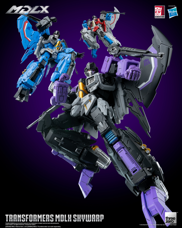 Three Zero Transformers: MDLX Skywarp | 4895250810532