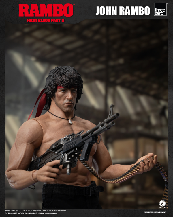 Three Zero Rambo: First Blood Part II - 1/6 John Rambo | 4897056205239