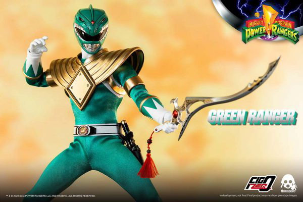Three Zero Mighty Morphin Power Rangers - FigZero 1/6 Green Ranger | 4897056203181