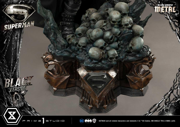 Prime 1 Studio Museum Masterline Dark Nights: Metal (Comics) Superman Black Version | 4580708043500