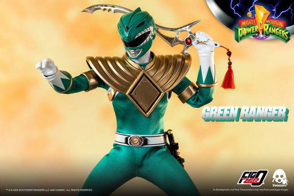 Three Zero Mighty Morphin Power Rangers - FigZero 1/6 Green Ranger | 4897056203181
