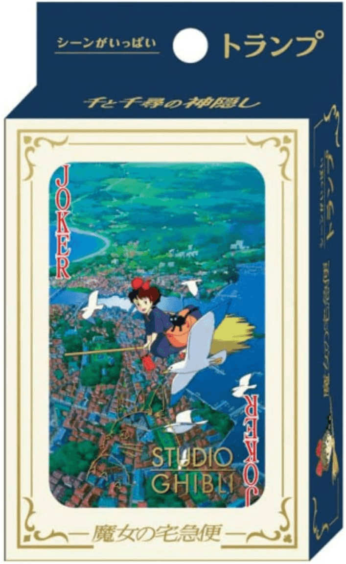 Kiki's Delivery Service Movie Scenes Playing Cards "Kiki's Delivery Service" (Box/6) | 4970381802714