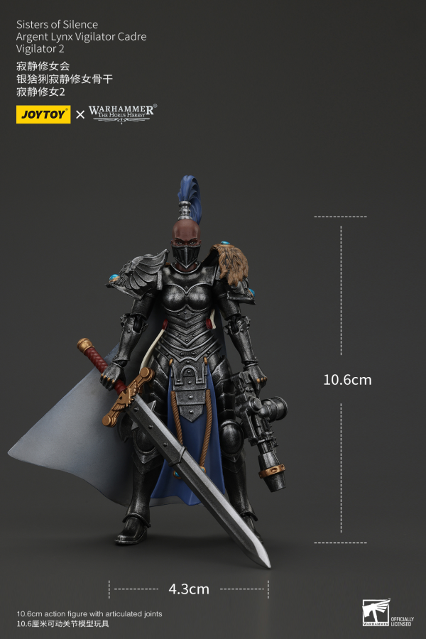 JOYTOY Sisters of Silence Argent Lynx Vigilator Cadre Vigilator 2 | 6927054400843