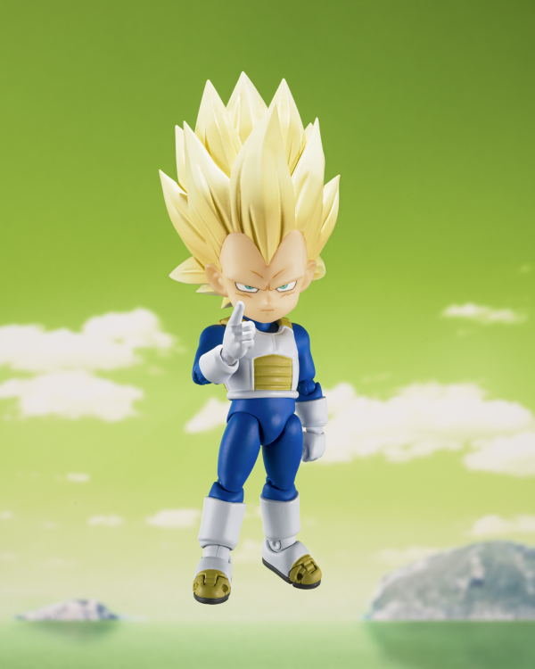 (P-Bandai Exclusive) TAMASHII NATIONS SUPER SAIYAN 3 VEGETA (MINI) "DRAGON BALL DAIMA", TAMASHII NATIONS S.H.Figuarts | 4573102673480