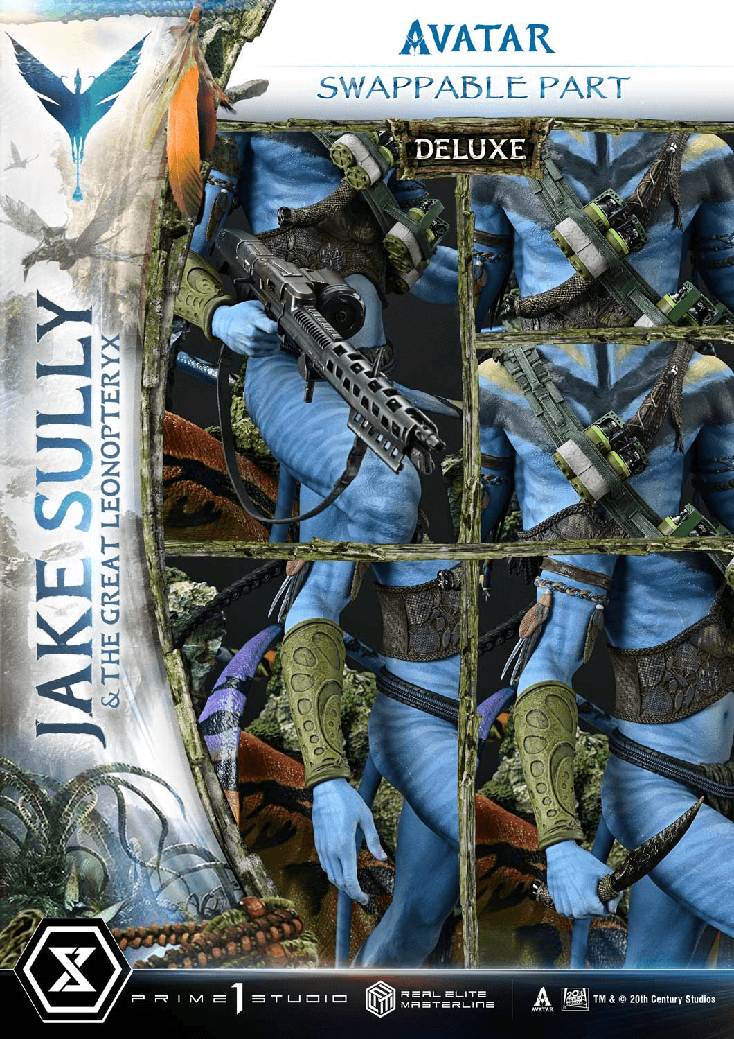 Real Elite Masterline Avatar (Film) Jake Sully & The Great Leonopteryx Avatar Legacy Collection Deluxe Bonus Version | 4582647122971