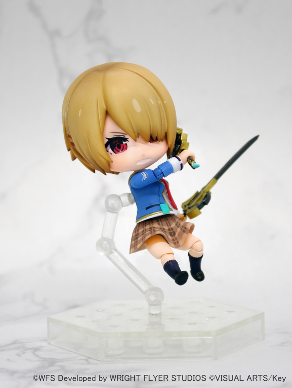 elcoco DFORM+ Heaven Burns Red Ruka Kayamori Deforme Action Figure | 4515142459587