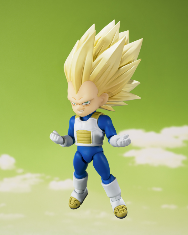 (P-Bandai Exclusive) TAMASHII NATIONS SUPER SAIYAN 3 VEGETA (MINI) "DRAGON BALL DAIMA", TAMASHII NATIONS S.H.Figuarts | 4573102673480