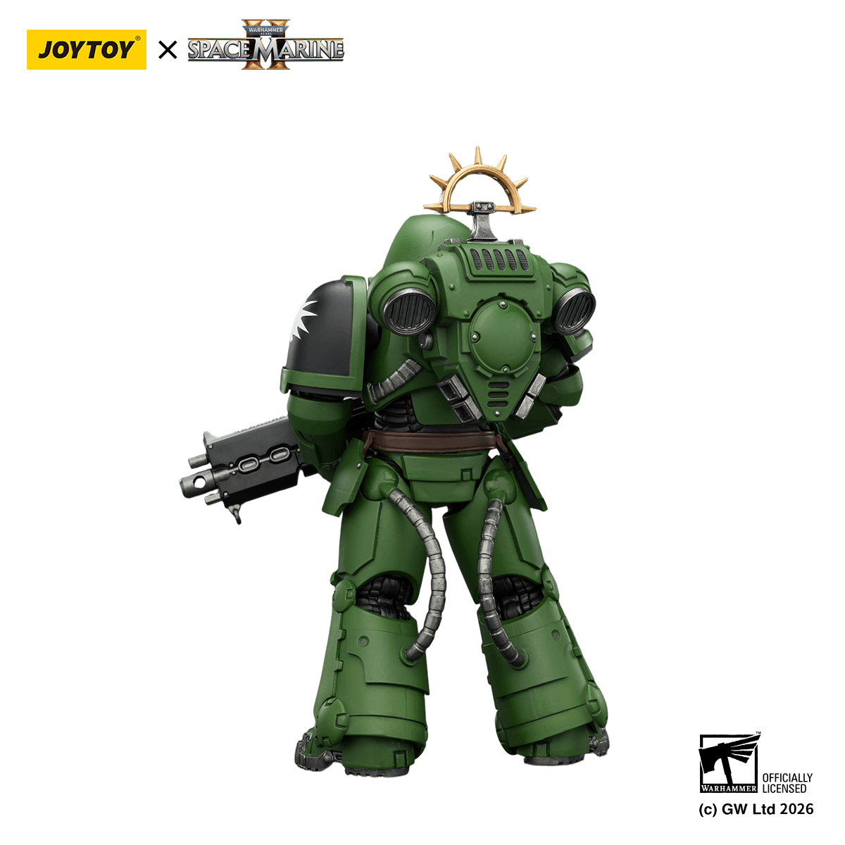 Game Edition Salamanders Heavy Intercessor with Heavy Bolt Rifle and Bolt Pistol | 6927054403677