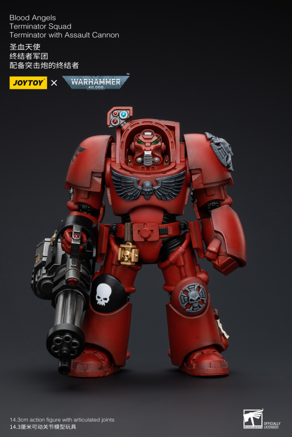 Joy Toy Blood Angels Terminator Squad Terminator with Assault Cannon | 6973130375949