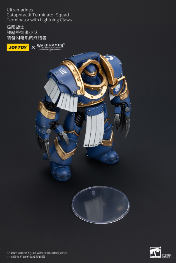 Joy Toy Ultramarines Cataphractii Terminator Squad Terminator with Lightning Claws | 6973130377394