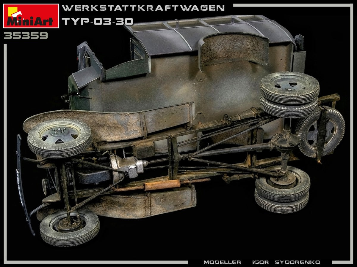 MiniArt 1/35 Werkstattkraftwagen Typ-03-30 1/35 Scale | 4820183313386