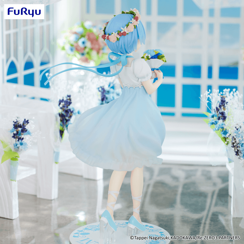 FURYU Re:ZERO -Starting Life in Another World- Trio-Try-iT Figure -Rem Bridesmaid- | 4571623505402