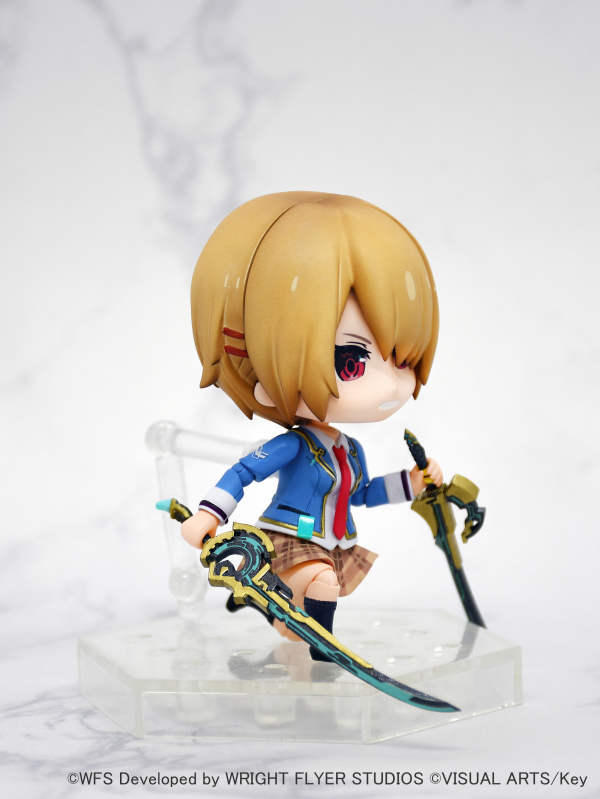 elcoco DFORM+ Heaven Burns Red Ruka Kayamori Deforme Action Figure | 4515142459587