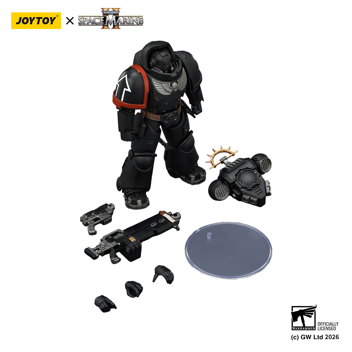 Game Edition Raven Guard Heavy Intercessor with Heavy Bolt Rifle and Bolt Pistol | 6927054403707