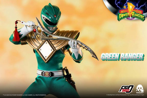 Three Zero Mighty Morphin Power Rangers - FigZero 1/6 Green Ranger | 4897056203181