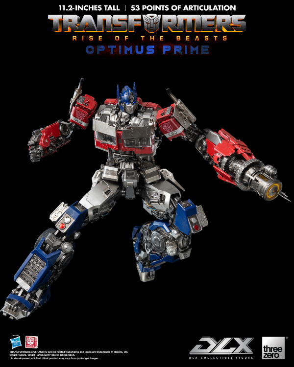 Three Zero Transformers: Rise of the Beasts - DLX Optimus Prime | 4895250807334