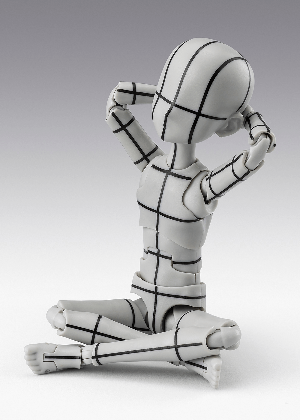 BODY-KUN -KEN SUGIMORI- Edition -WIREFRAME-(Gray Color Ver.) | 4573102698353