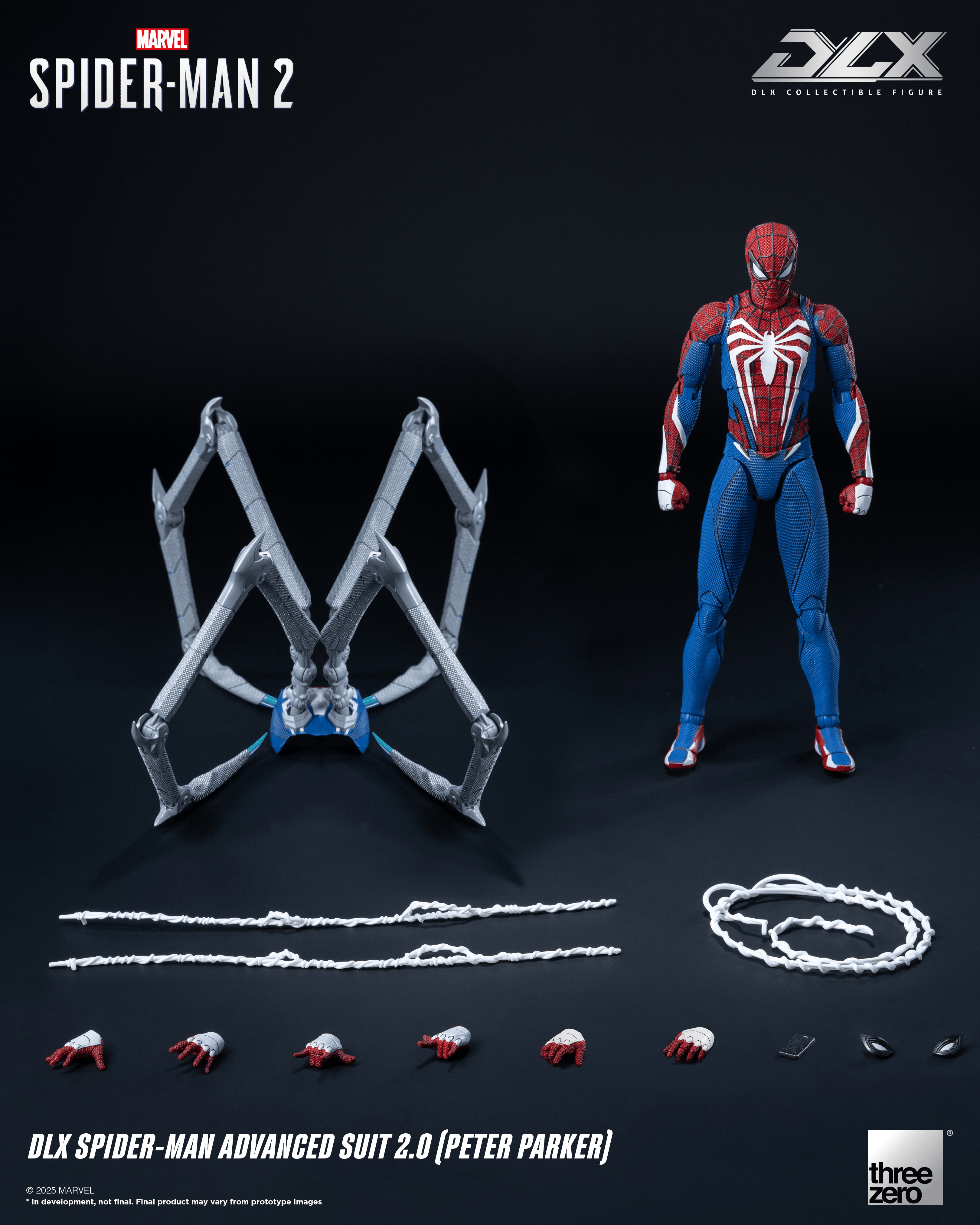 Marvel's Spider-Man 2: DLX Spider-Man Advanced Suit 2.0 (Peter Parker) | 4895250819283