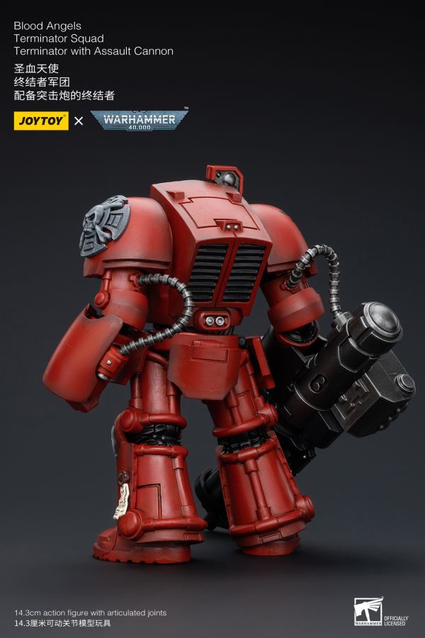 Joy Toy Blood Angels Terminator Squad Terminator with Assault Cannon | 6973130375949