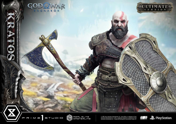 Prime 1 Studio Real Elite Masterline God of War: Ragnarok Kratos Ultimate Version | 4582647120793