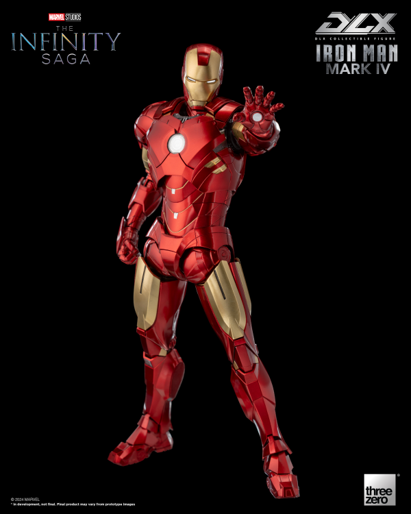 threezero Marvel Studios: The Infinity Saga: DLX Iron Man Mark 4 | 4895250812888