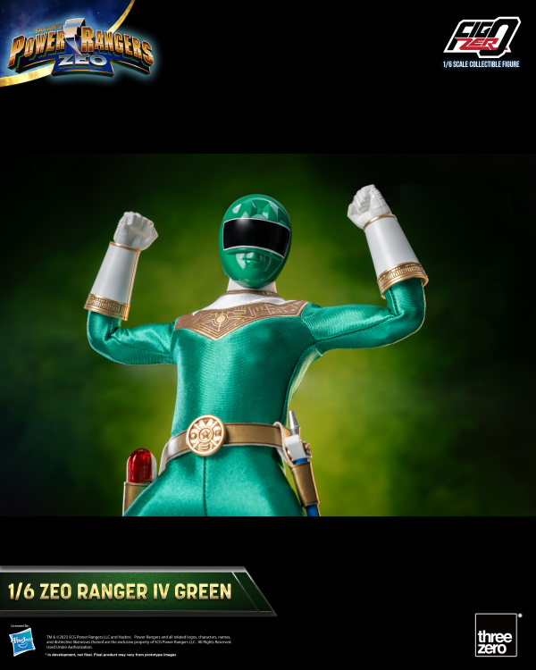 Three Zero Power Rangers Zeo - FigZero 1/6 Zeo Ranger IV Green | 4895250810402