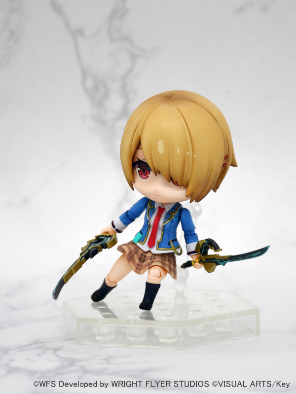 elcoco DFORM+ Heaven Burns Red Ruka Kayamori Deforme Action Figure | 4515142459587