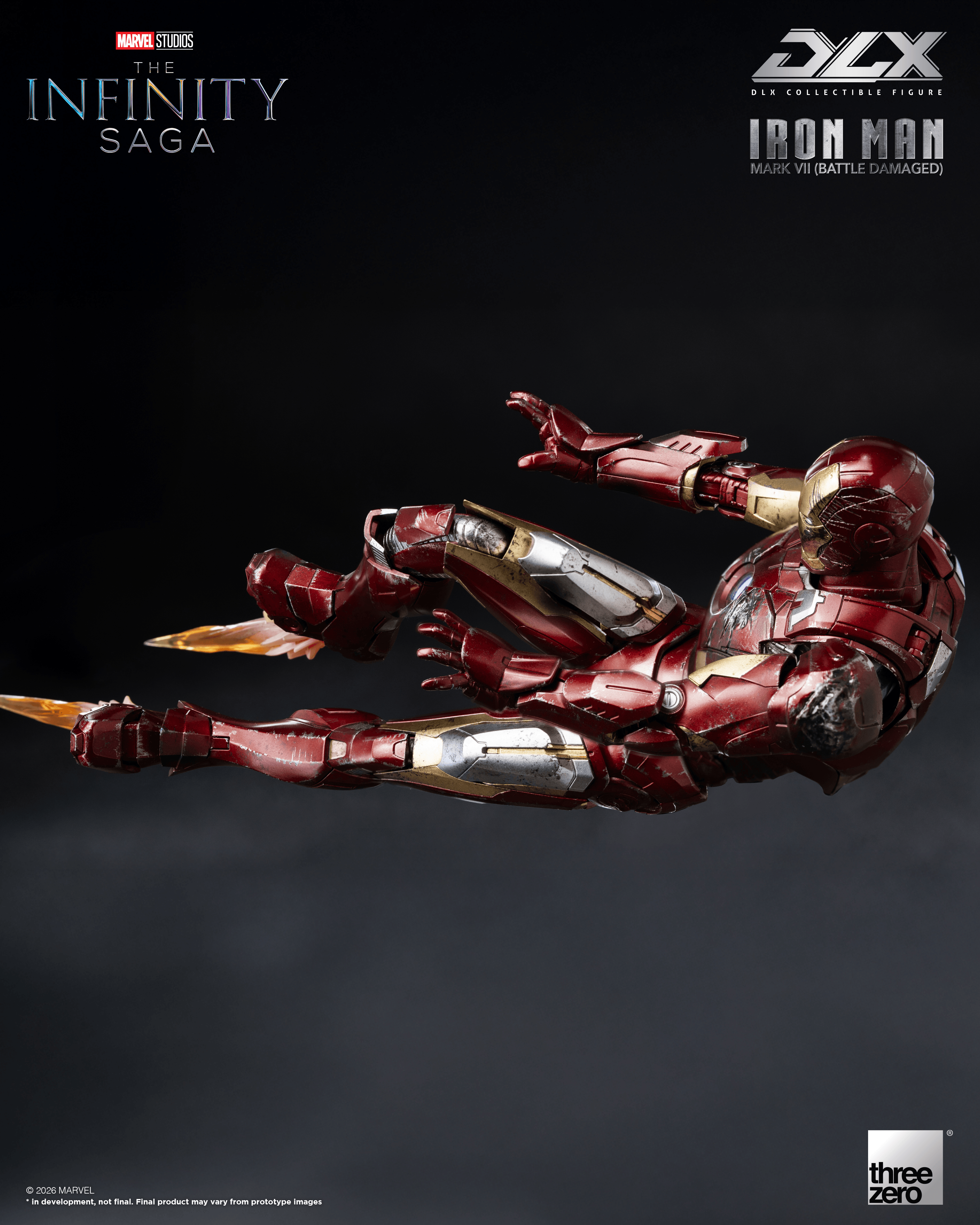 DLX Iron Man Mark 7 (Battle Damaged) | 4895250821385
