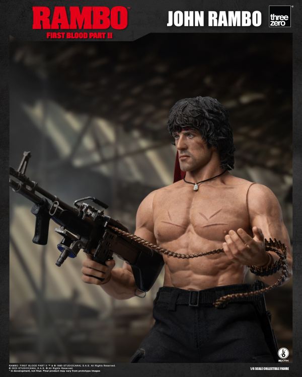 Three Zero Rambo: First Blood Part II - 1/6 John Rambo | 4897056205239