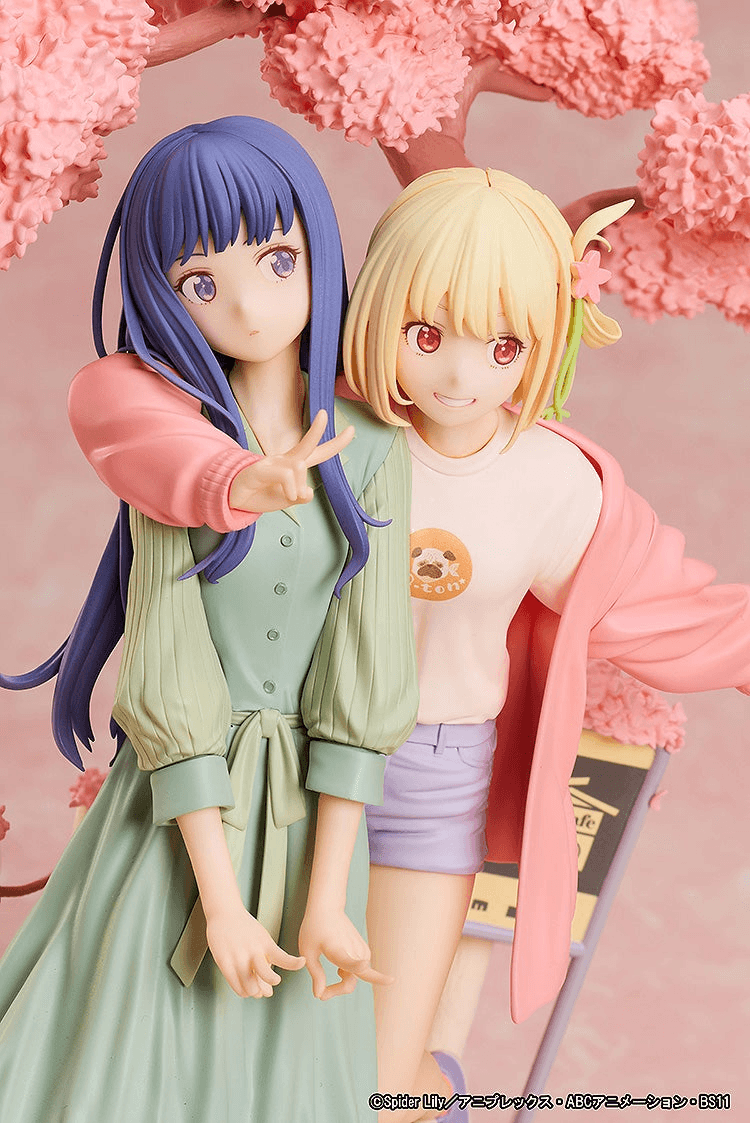 Lycoris Recoil Chisato Nishikigi & Takina Inoue Spring Ver. Non-Scale Figure | 4534530998590